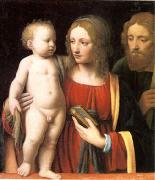 The Holy Family (mk05) Bernadino Luini